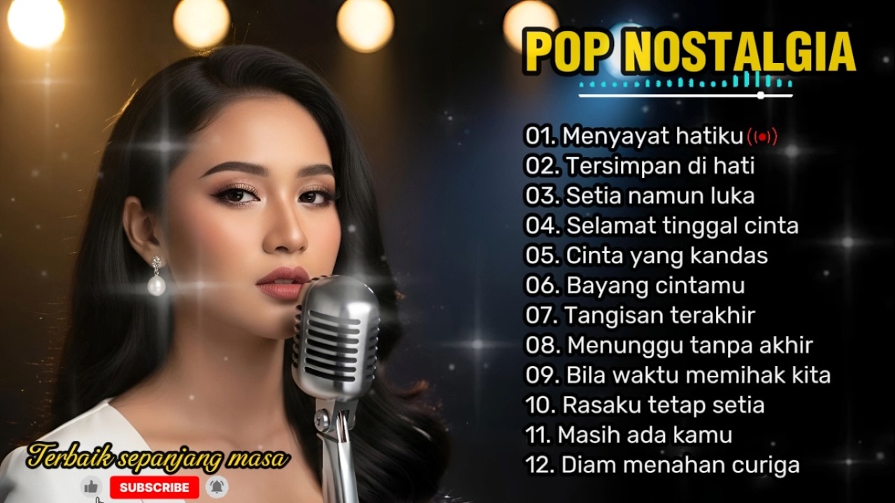 POP NOSTALGIA 80an TERBARU 😭 | Teman saat kerja, santai dan perjalanan 🎶 | Menyayat hatiku 💔