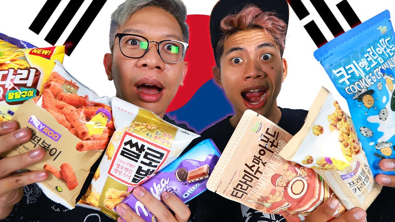 STRANGE BUT DELICIOUS!! TRY AUTHENTIC KOREAN SNACKS!!!