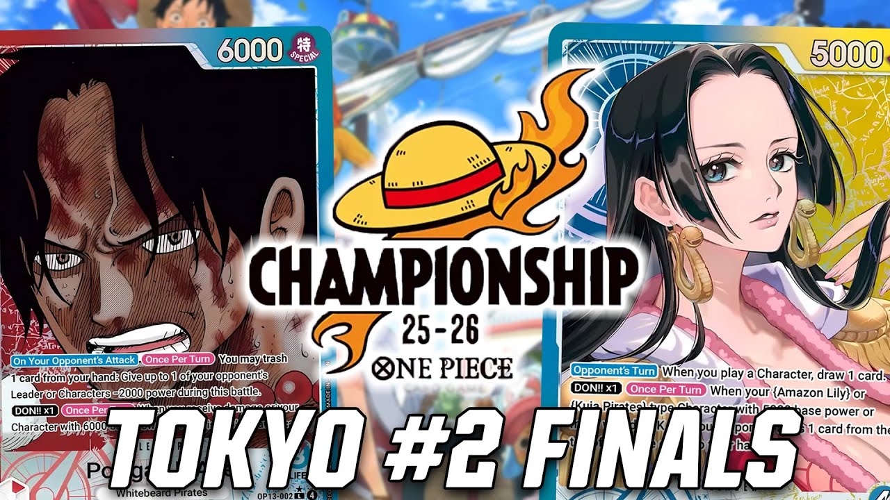 [ФИНАЛ OP14] OP14 Boa против Ace || Tokyo Area 2 #2 One Piece Collectible Card Game