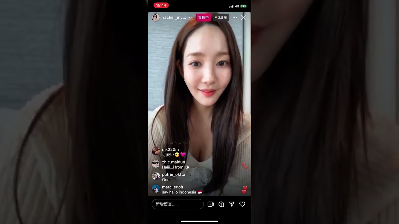 朴敏英Rachel Park min young instagram live ✨2024/4/19