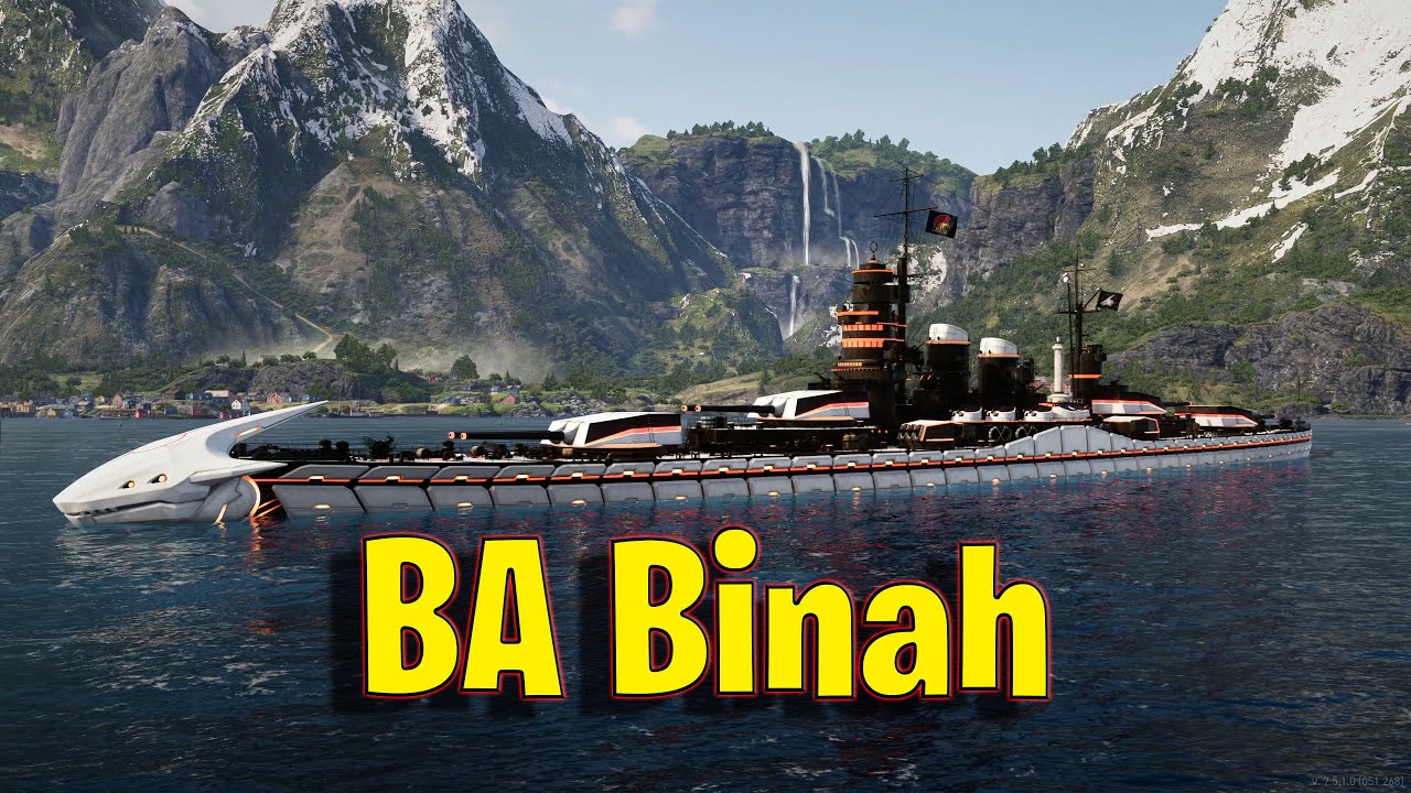 Meet The BA Binah! Tier 6 Italian Battleship in World of Warships Legends