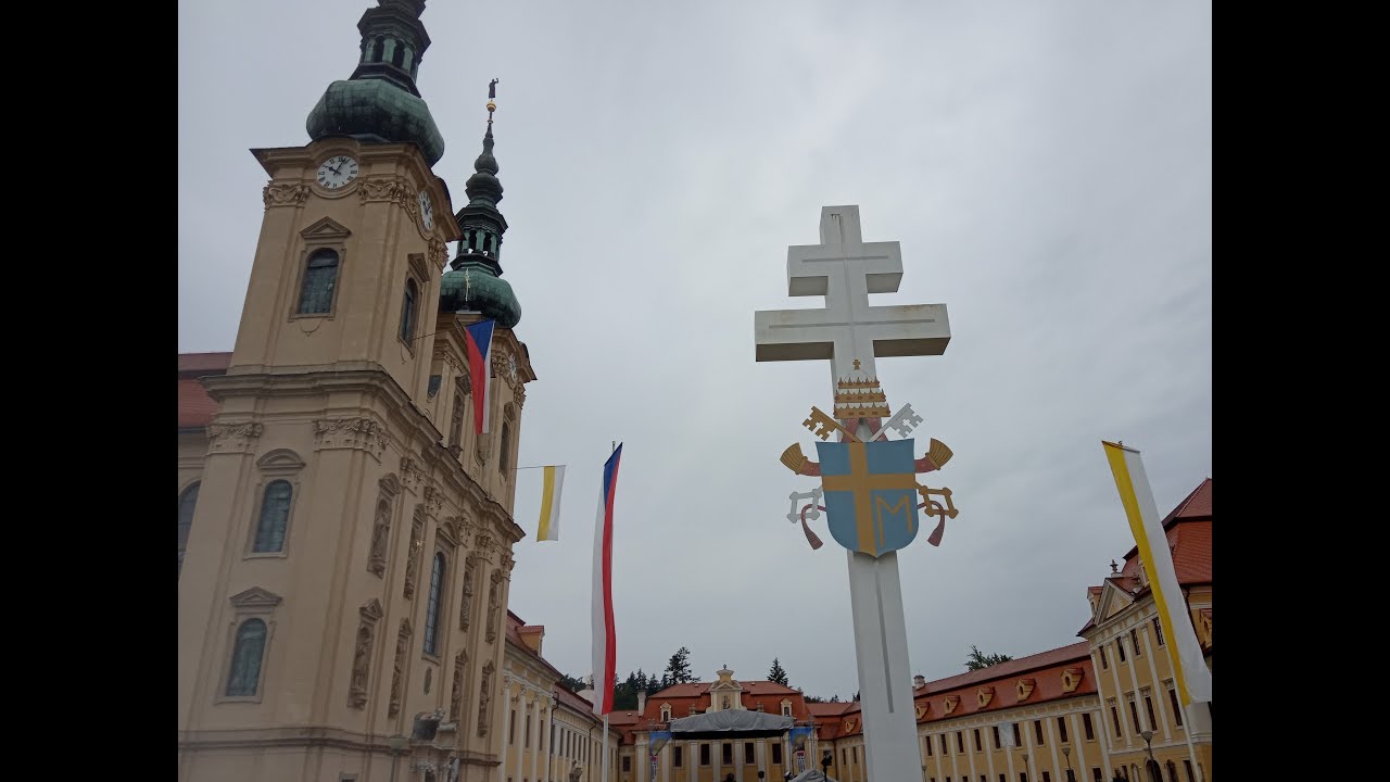 Velehrad (CZ) zvony/bells/glocken - Národní pouť 2020 - velké zvonění (velké plenum)