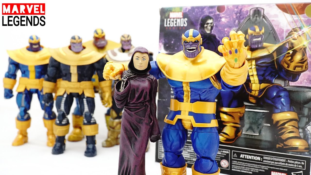 Deluxe Marvel Legends Thanos Review and Comparison