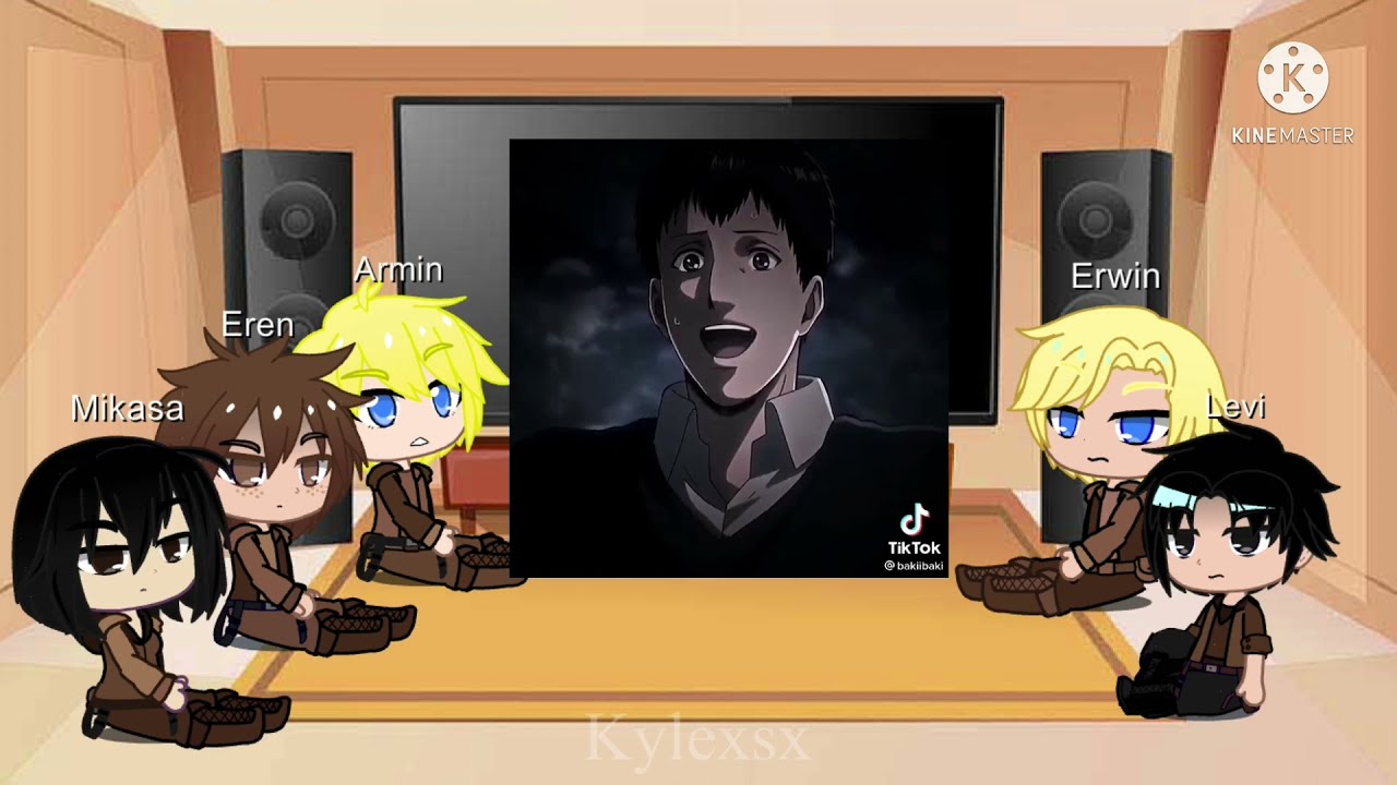 Past AOT characters react to Tik Toks ||part1/?|| (a little bit of eremin and eremika) (Read Desc)