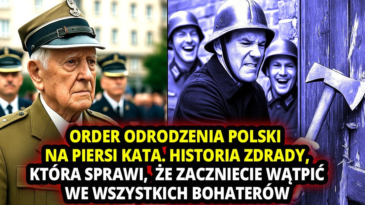 ORDER ODRODZENIA POLSKI NA PIERSI KATA. HISTORIA ZDRADY