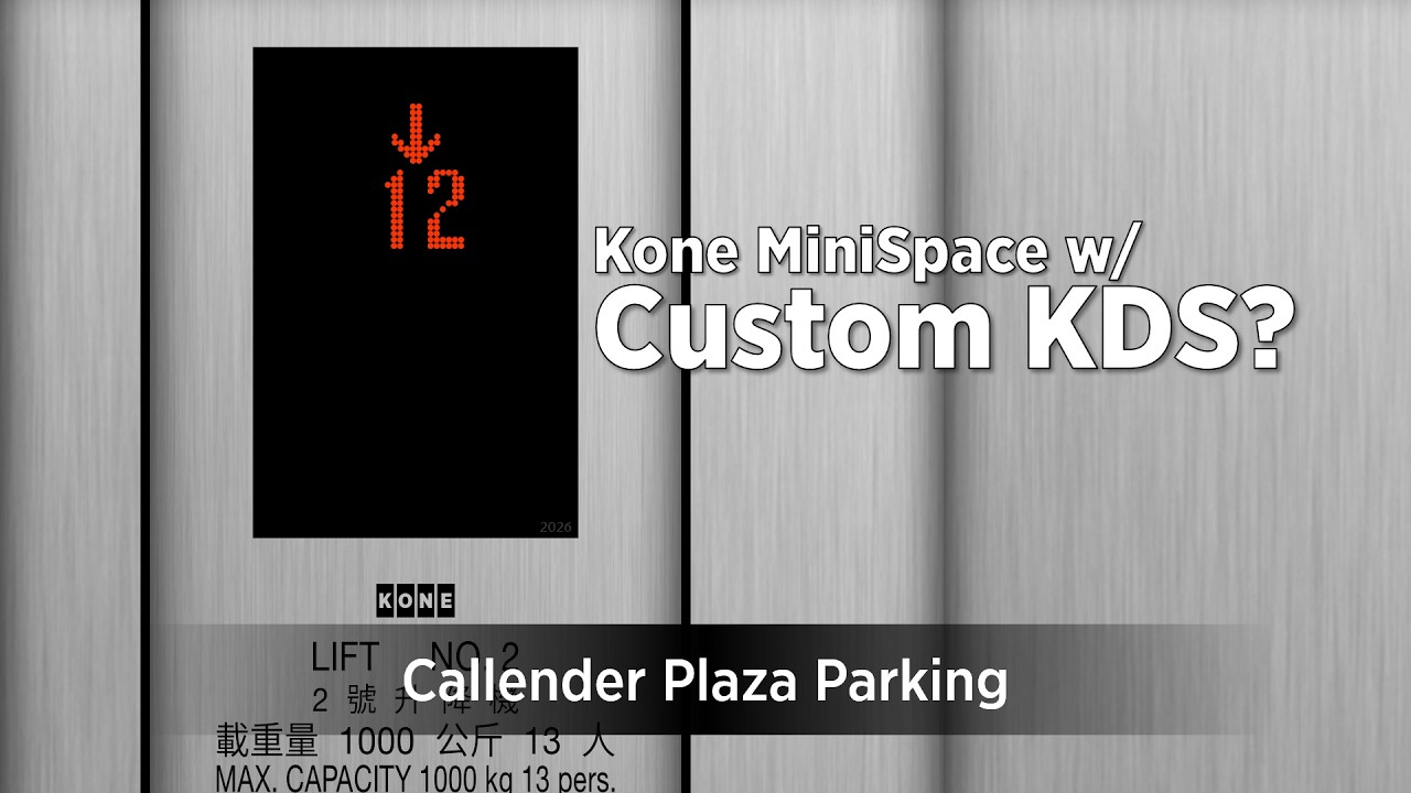 Replaced Kone MiniSpace @ Callender Plaza Parking, HS