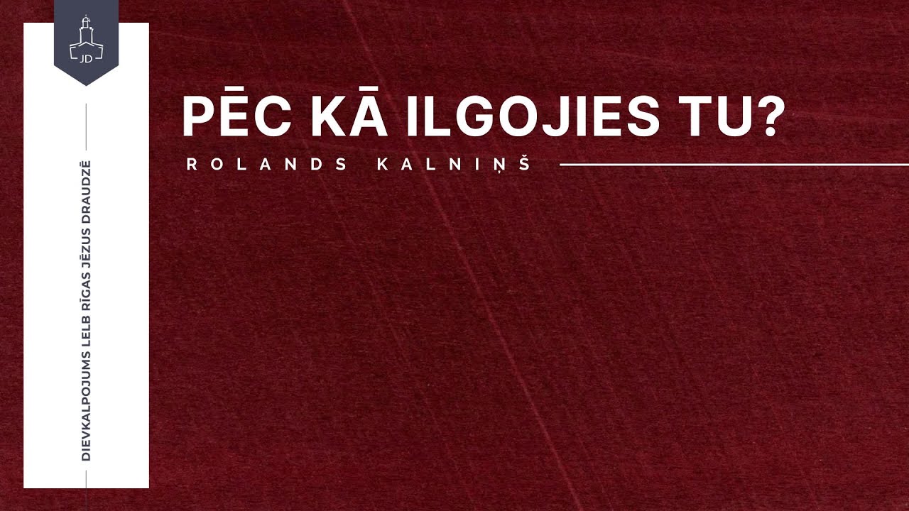 Svētdienas dievkalpojums 01.02.2026. /Marka evanņģēlijs 10:35-45/