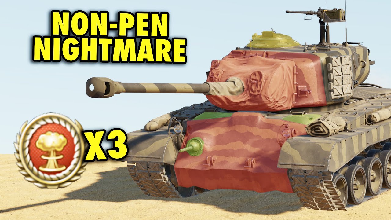 ТРИ ЯДЕРНЫХ БОЕПРИПАСА В ОДНОМ МАТЧЕ (Да, серьёзно) - T26E5 в War Thunder