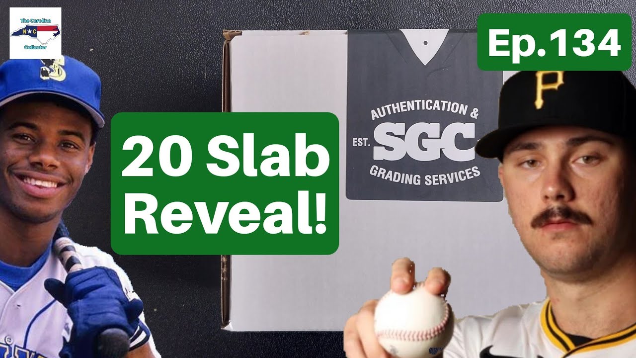 20 SGC Graded Baseball Card Slabs Reveal - Ep.134