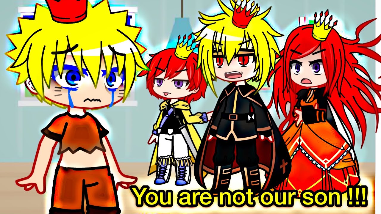 Are You Sure I’m Your Son? ✨ || Naruto Meme || Plot twist? || Gacha Club
