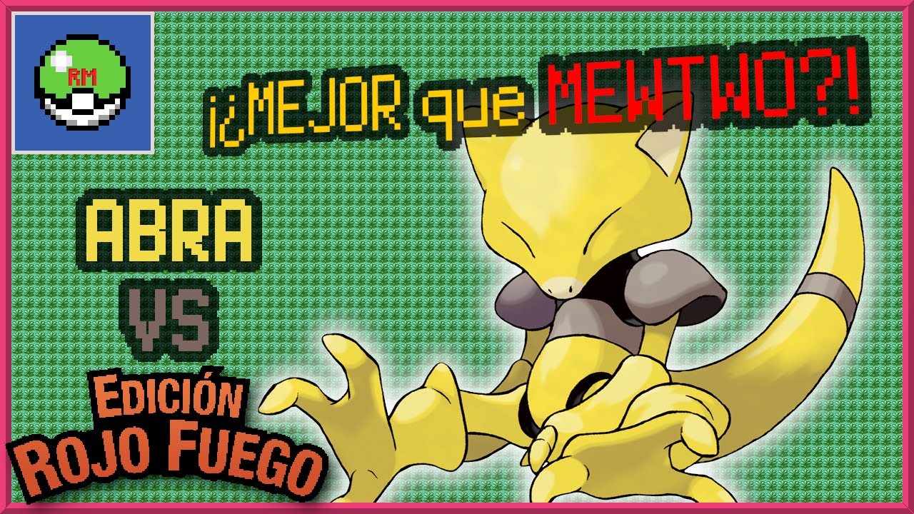 &iquest;Puede ABRA terminar Pok&eacute;mon Rojo Fuego SOLO?