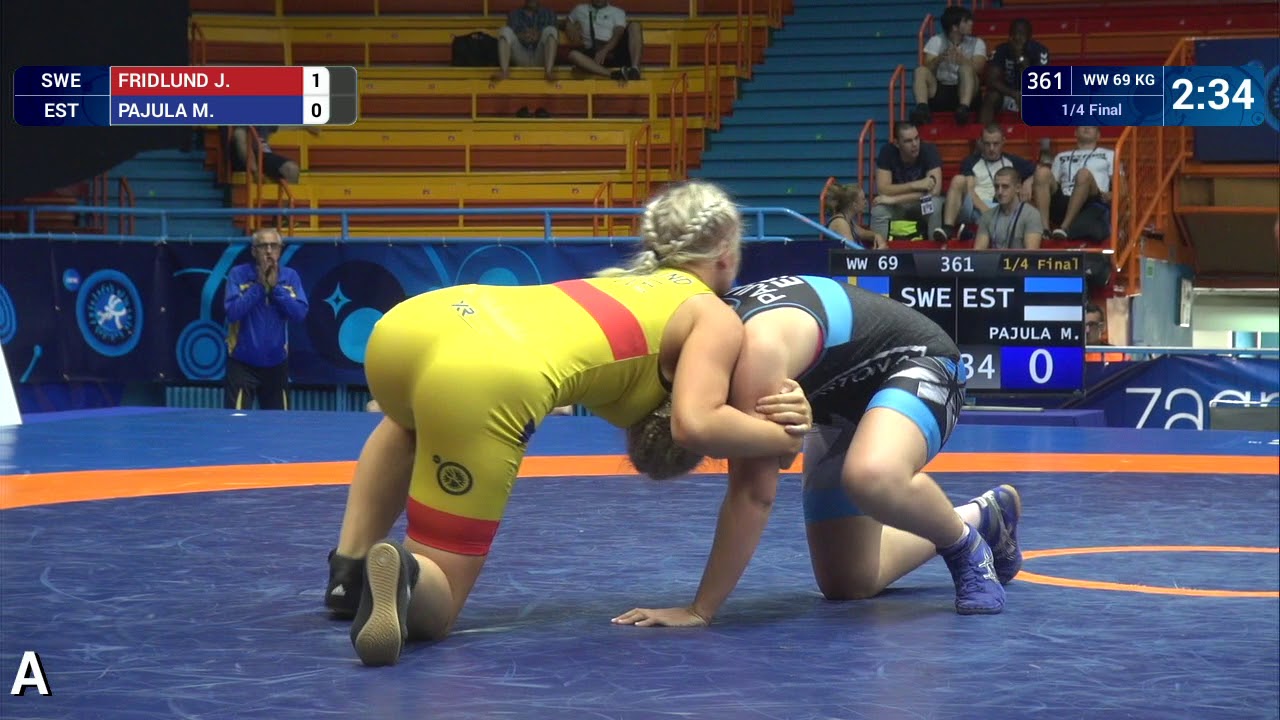1/4 WW - 69 kg: J. FRIDLUND (SWE) v. M. PAJULA (EST)