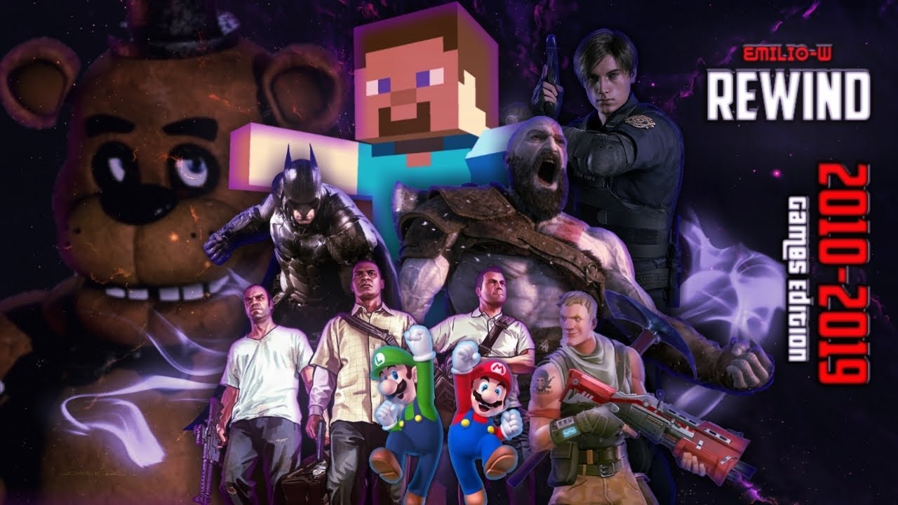 YOUTUBE REWIND GAMER 2010-2019 (Emilio-W)