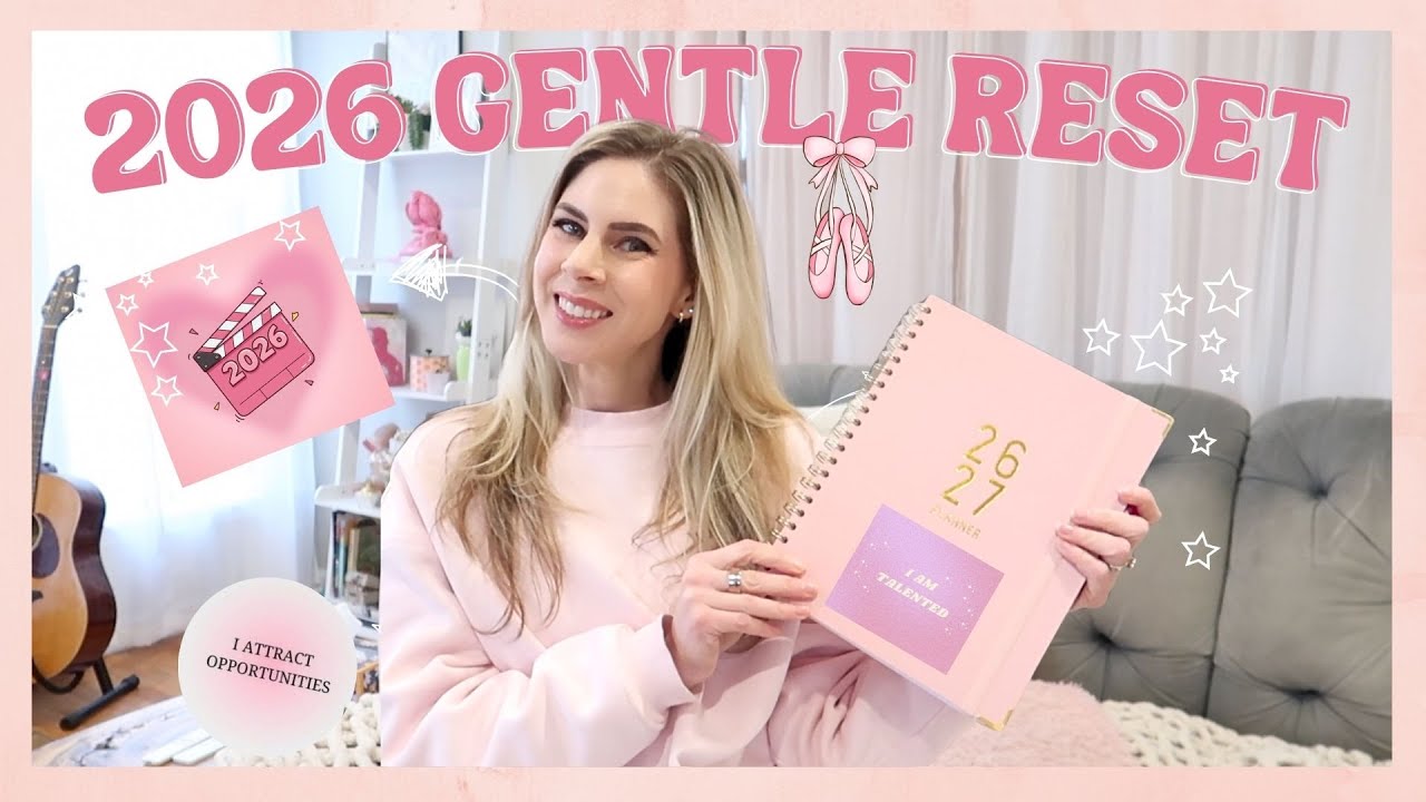 2026 Soft Reset | Gentle Goals, and Vision Board for Easing into the New Year