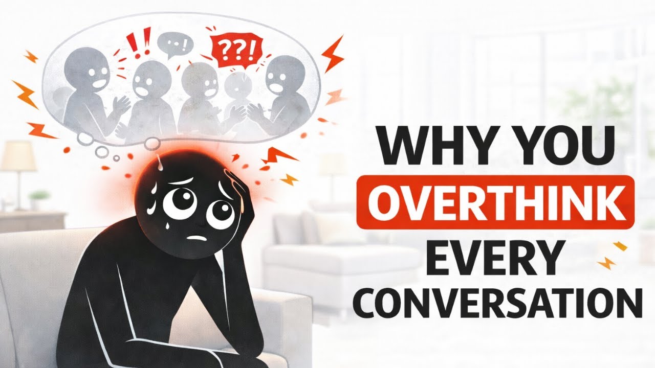 Why You Overthink Simple Conversations (Psychology Explained)