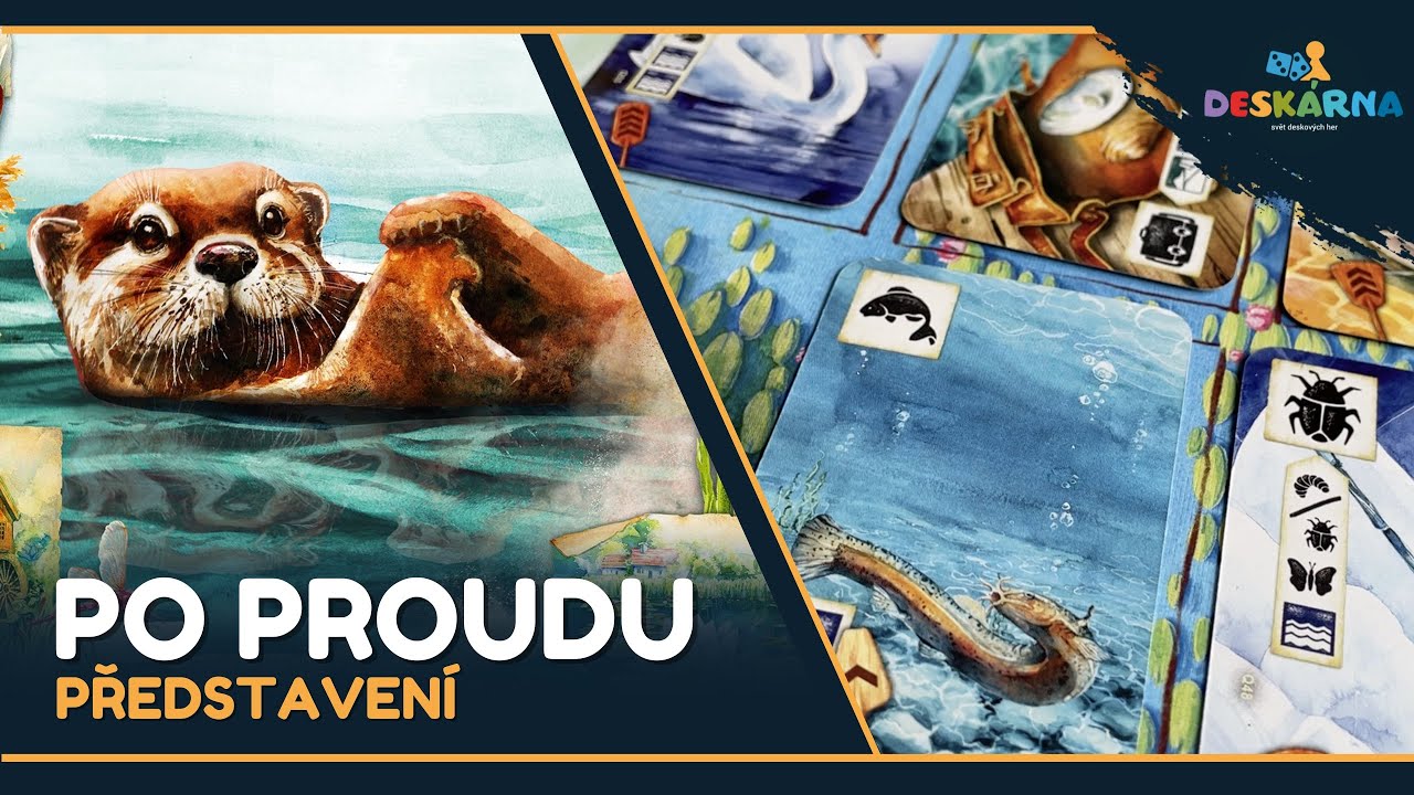 Na Louce: Po Proudu - Skvěl&eacute; roz&scaron;&iacute;řen&iacute; pro skvělou deskovku