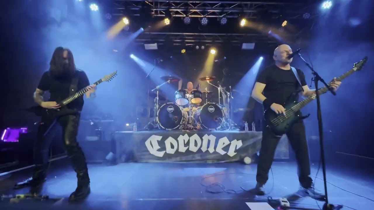 CORONER - Symmetry - Live at Dynamo Zürich (14.11.2025)