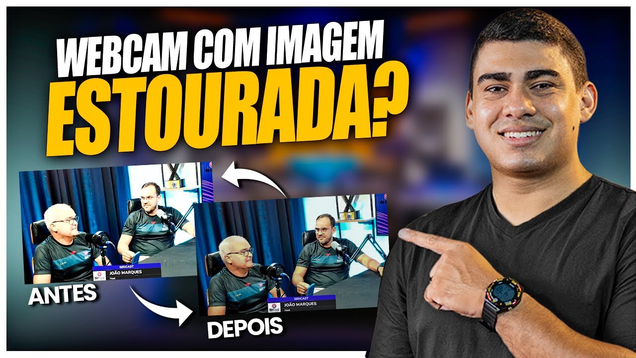MELHORANDO A EXPOSIÇÃO DA  WEBCAM MANUALMENTE