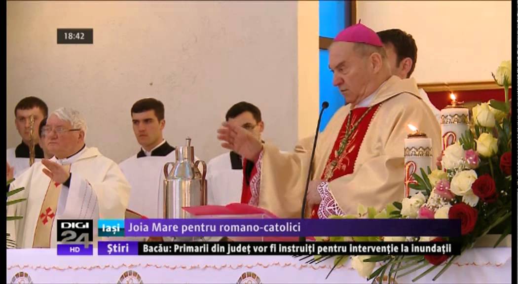 DIGI 24: Joia Mare pentru romano-catolici (28 martie 2013)