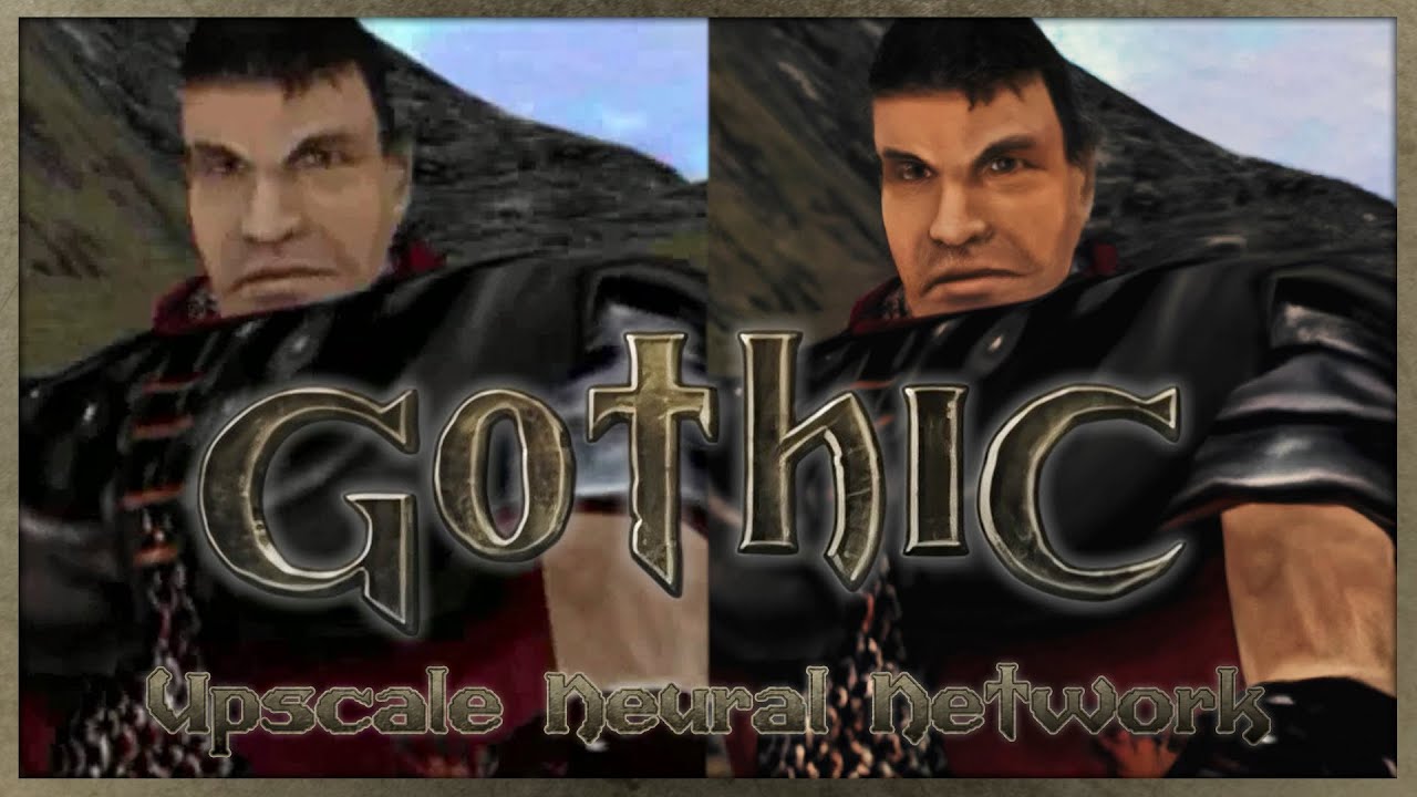 Gothic 1 Intro &mdash; NEURAL NETWORK Upscale 4K 60FPS