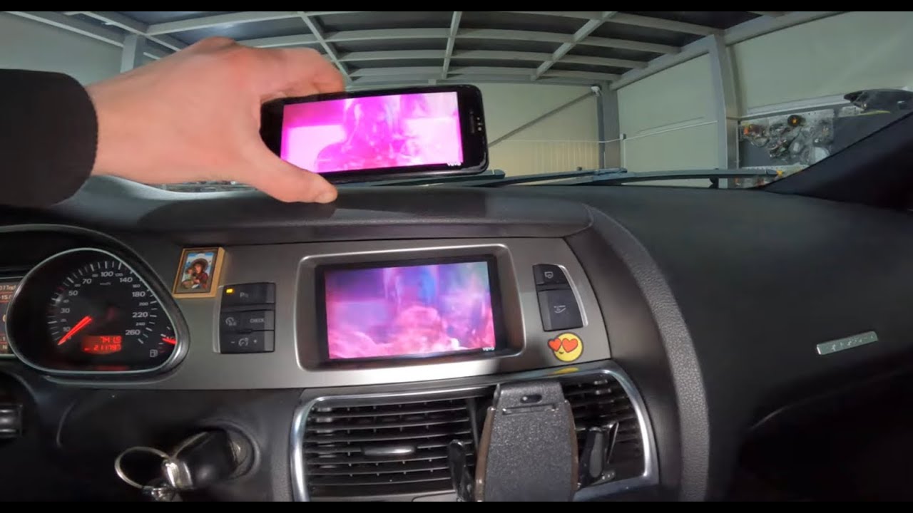 AirPlay & AppleCarPlay & Android Auto Wireless Mr. 12 Volt Interface Audi Q7 Typ 4L 2005-2015