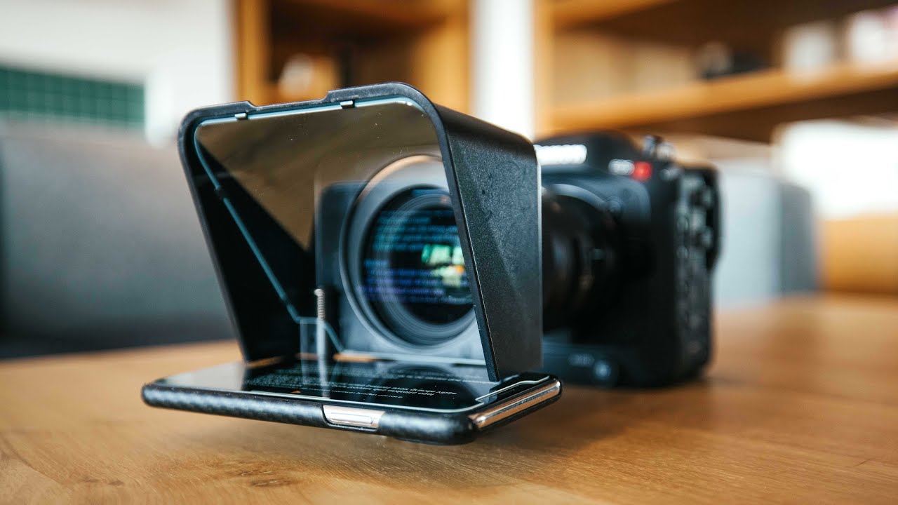 L'ACCESSOIRE qui a CHANG&Eacute; notre VIE pour faire des VID&Eacute;OS YOUTUBE (prompteur)
