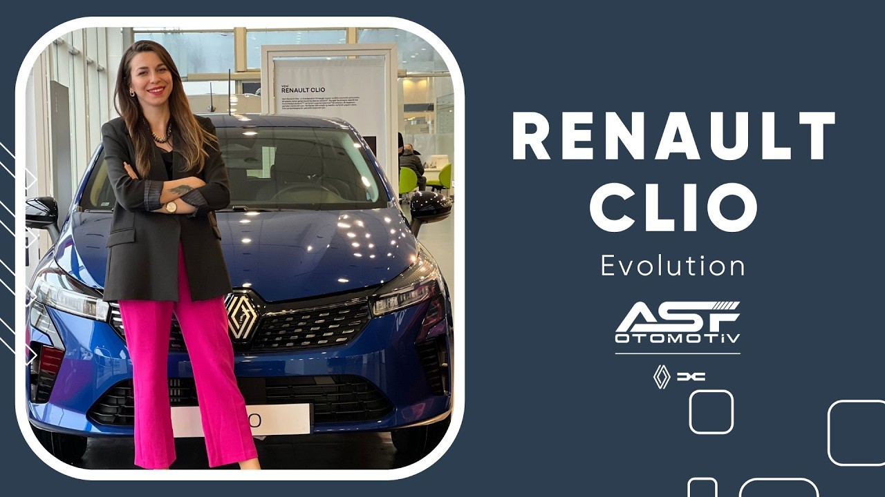 Renault Clio Evolution 1.0 TCe X-Tronic 90 ile şehir içinde akıcı sürüş! #ASFOtomotiv #RenaultClio