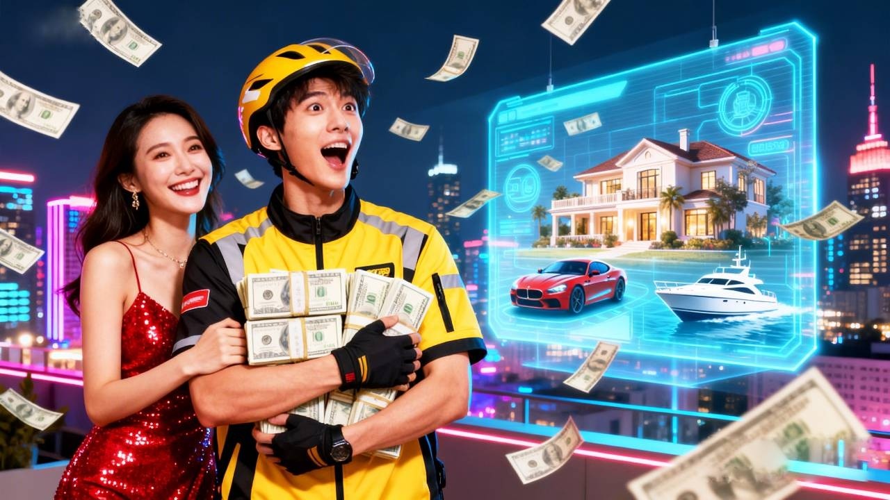 Pacar khianati kurir, dia bangun sistem prediksi!Jadi orang terkaya dunia, CEO cantik mendatanginya!