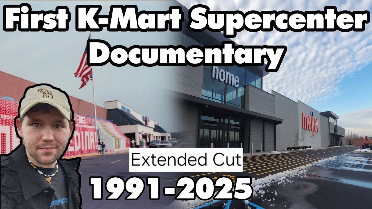 The FIRST Kmart Supercenter History And Re Development Into Meijer - Medina Ohio (Full Version)