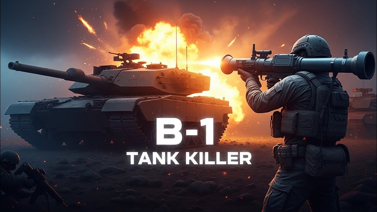 The B-1 Launcher: The Most Powerful Anti-Tank Rocket Ever? 