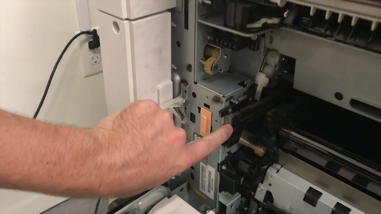 How to Remove Transfer Belt Xerox Workcentre 7556 - 7855 - 7970