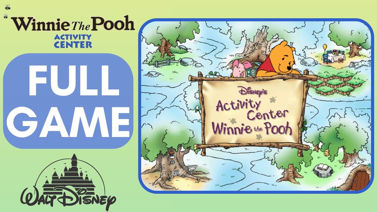 Disney's Winnie the Pooh: Activity Center — Все части — Полный игровой процесс/прохождение (Длинн...