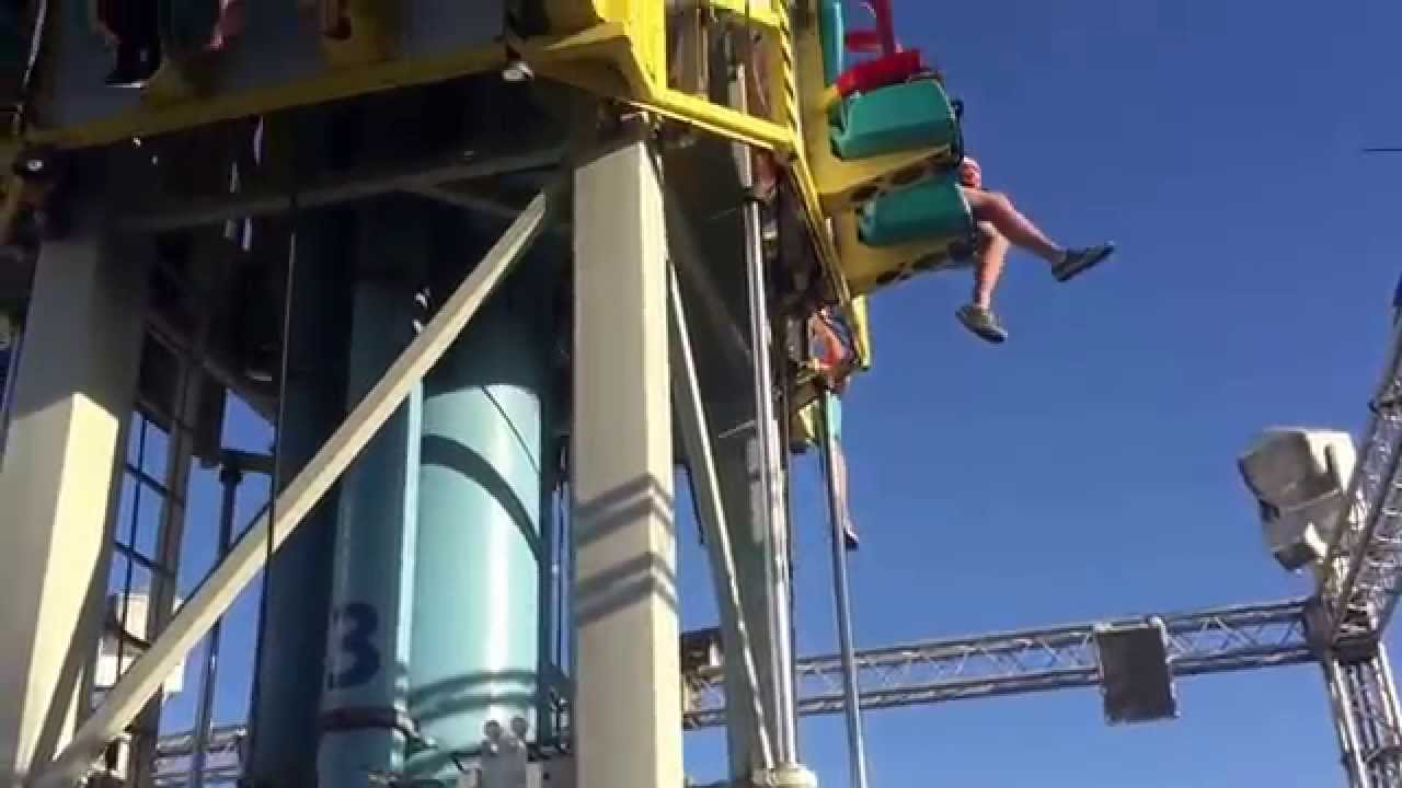 The double shot in Santa Cruz beach Boardwalk!