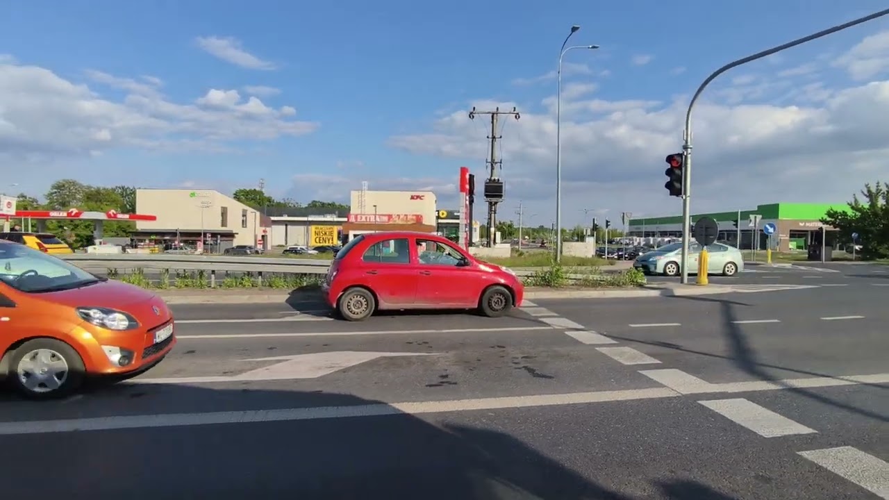 Przejazd autobusem linii 723 solaris electric