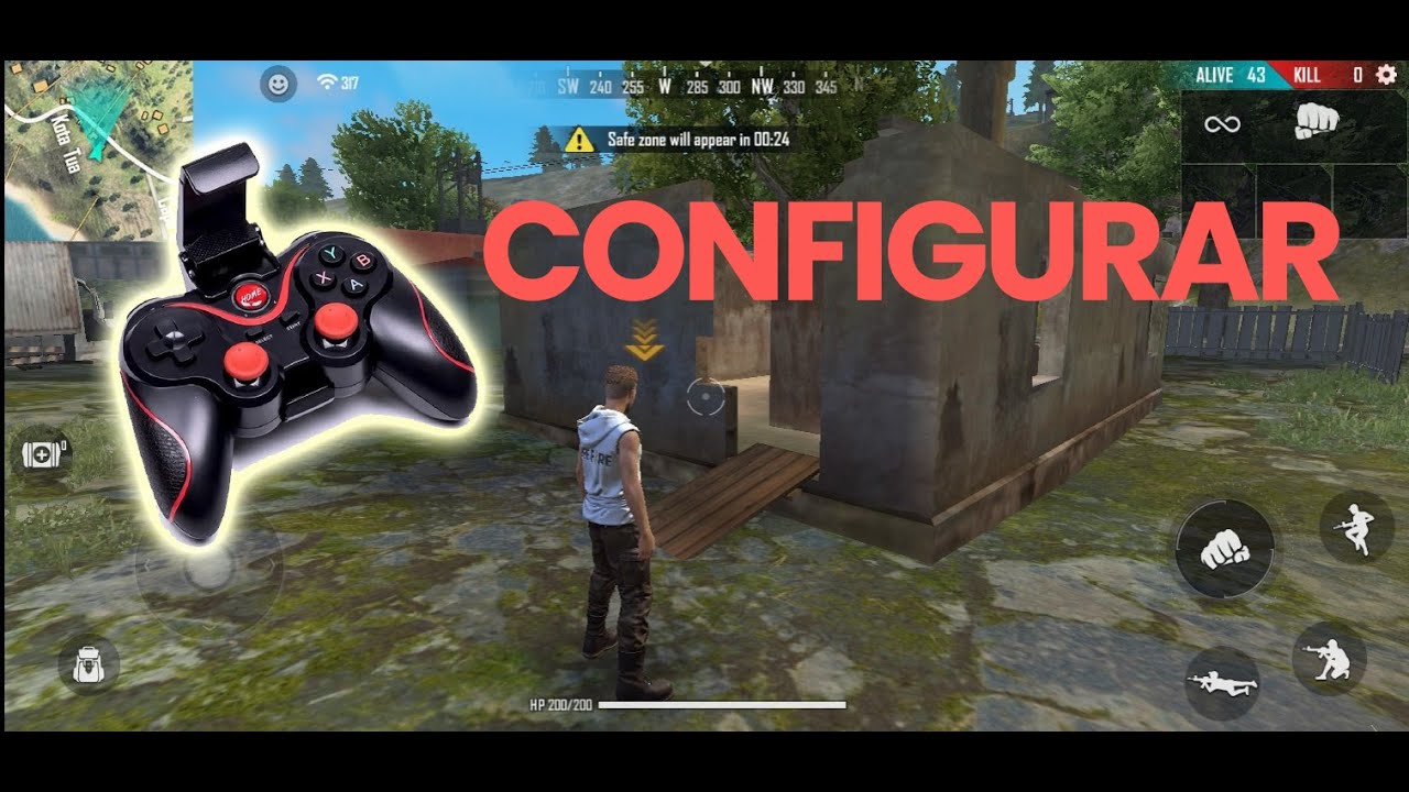 Como SINCRONIZAR y CONFIGURAR Joystick X3 Free Fire
