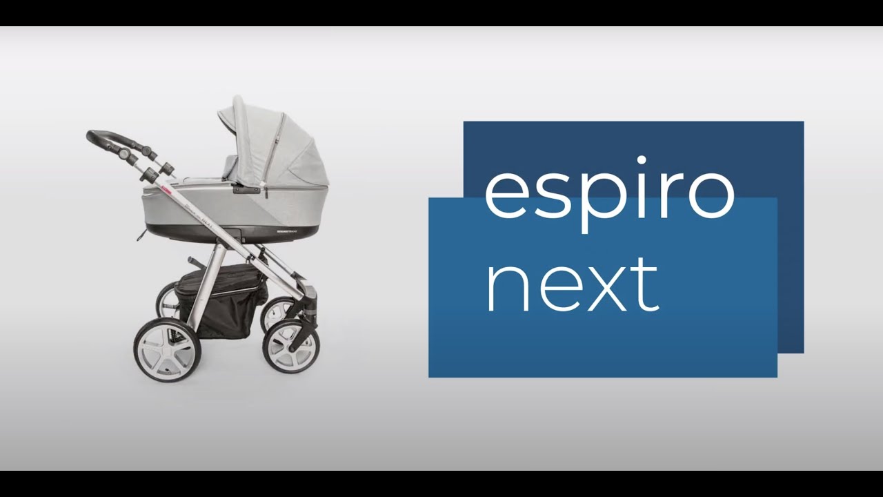 Wózki dziecięce ESPIRO NEXT SILVER - ESPIRO NEXT AVENUE - ESPIRO  MANHATTAN