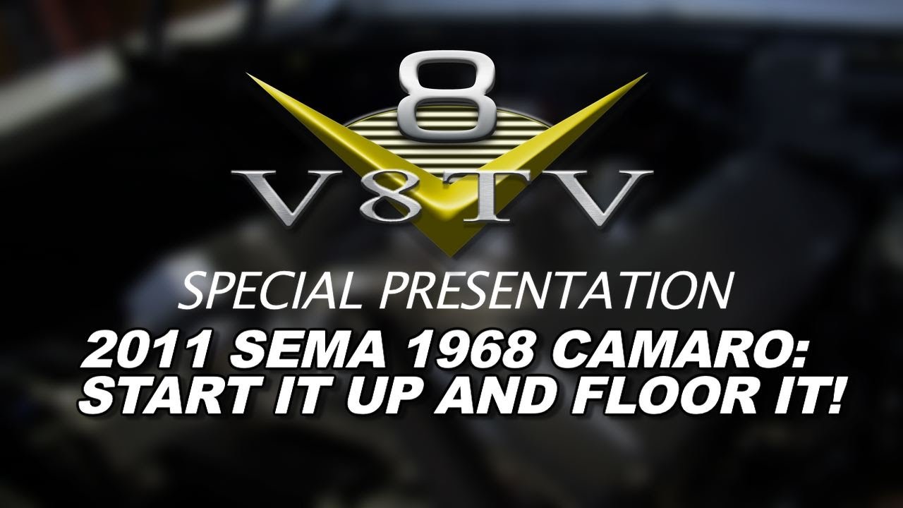 1968 Camaro Countdown to SEMA 2011 V8TV Video: Comp Thumpr Cam Sounds Wild!