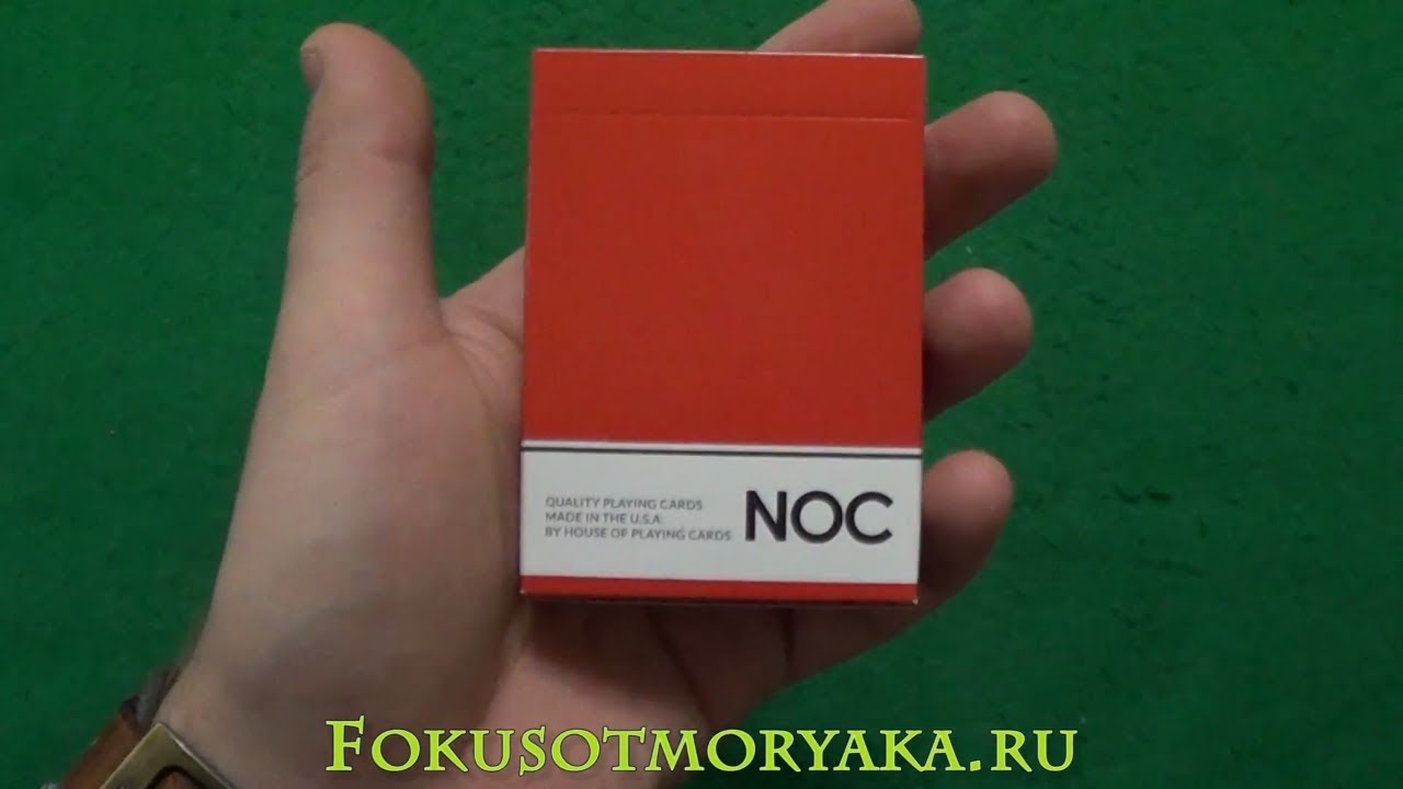 Обзор колоды NOC Originals V4 - Купить игральные карты NOC V4 Originals - Фокусы с Картами от Моряка