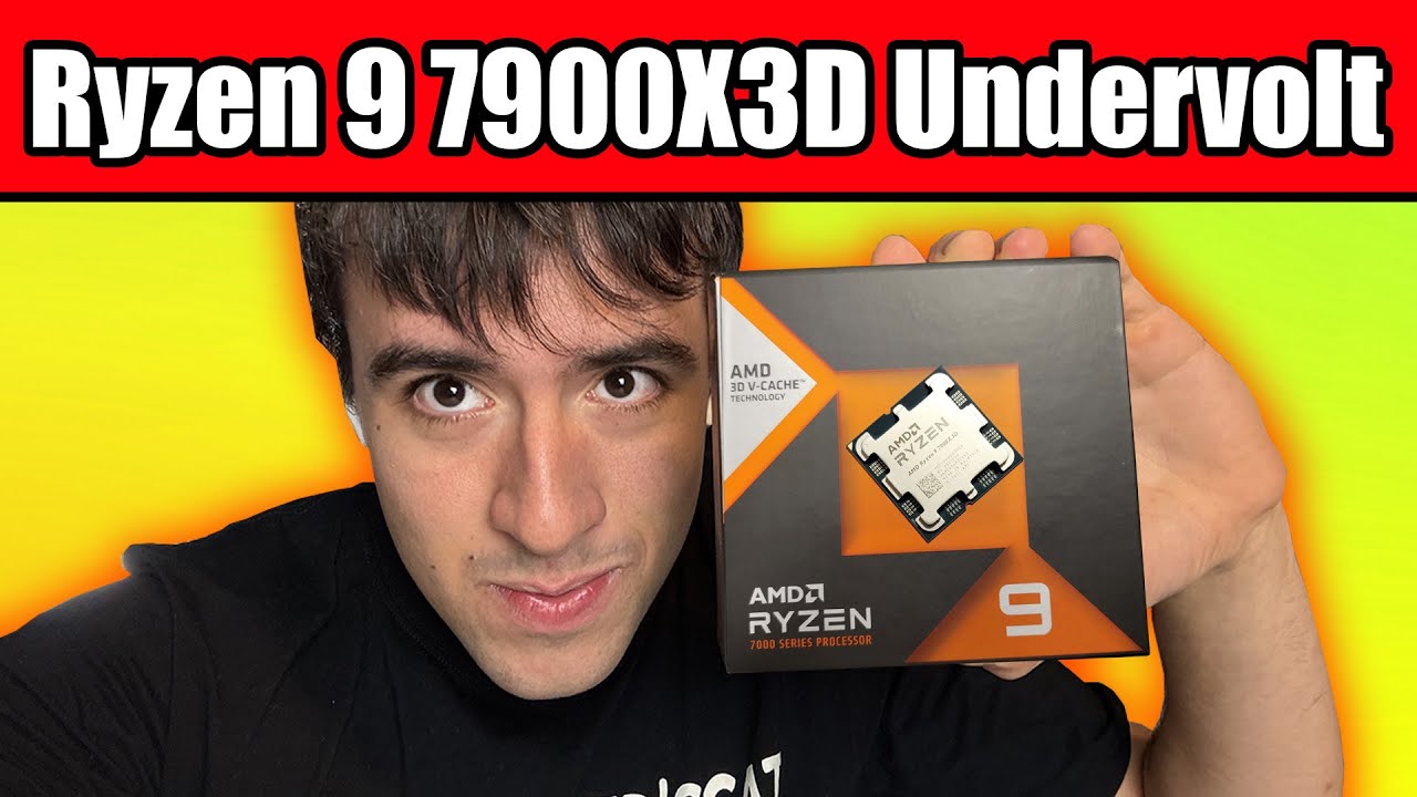 Undervolt your Ryzen 9 7900X3D for more FPS and Lower Temperature!