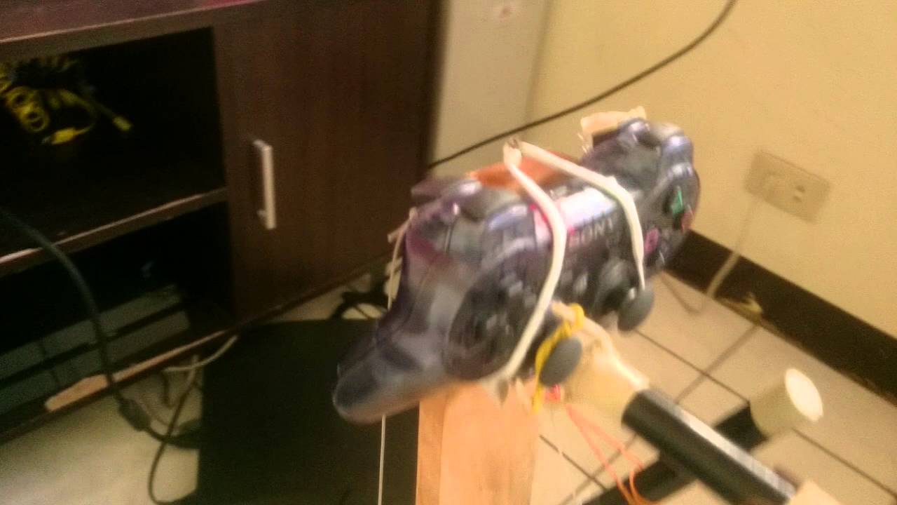 DIY steering wheel for ps3 and ps4 with pedals