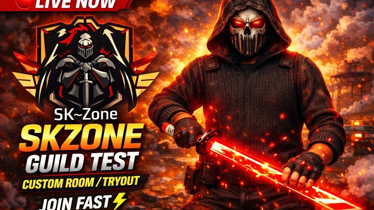 IGL SK ZONE IS LIVE ⚡ :-   #freefire #freefiremax #freefirelive