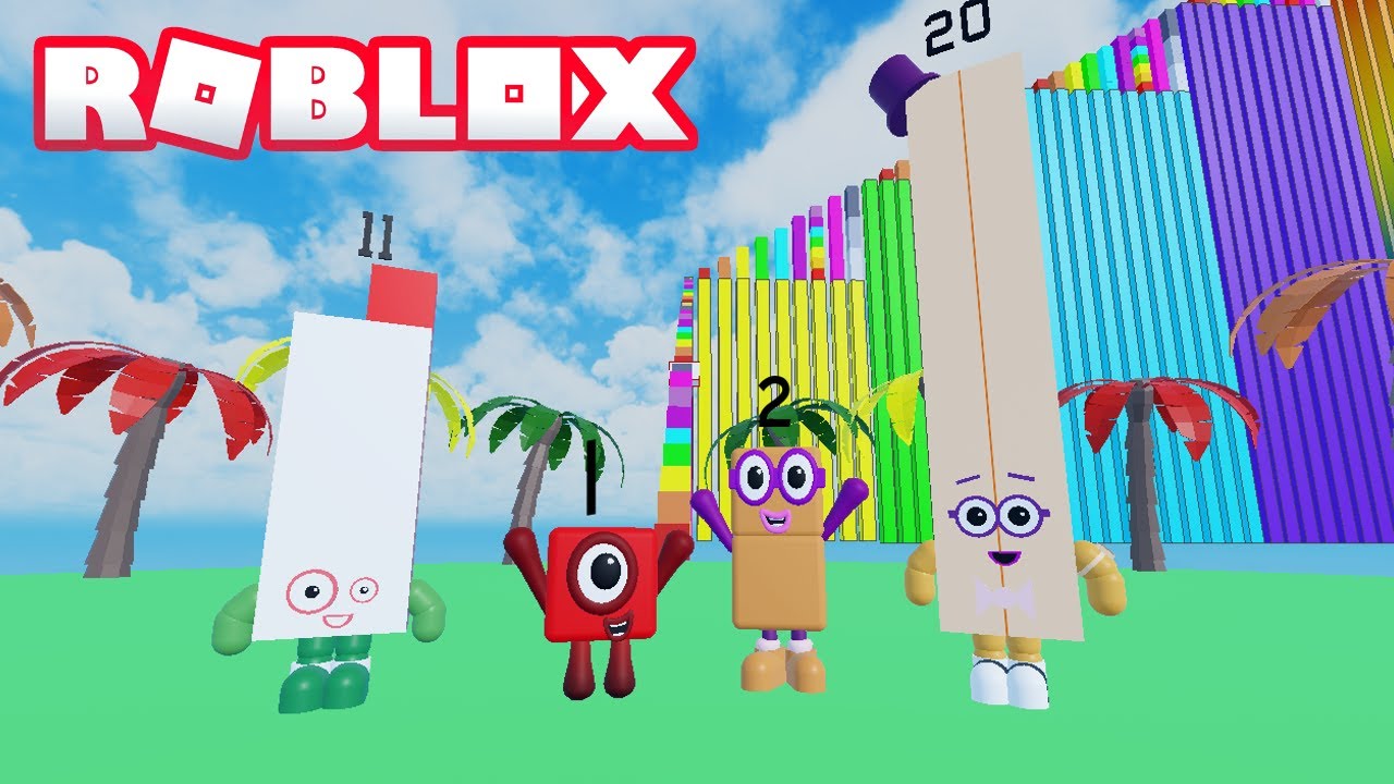 [НОВЫЕ УРОВНИ] Numberblocks OBBY 1-20 | Roblox