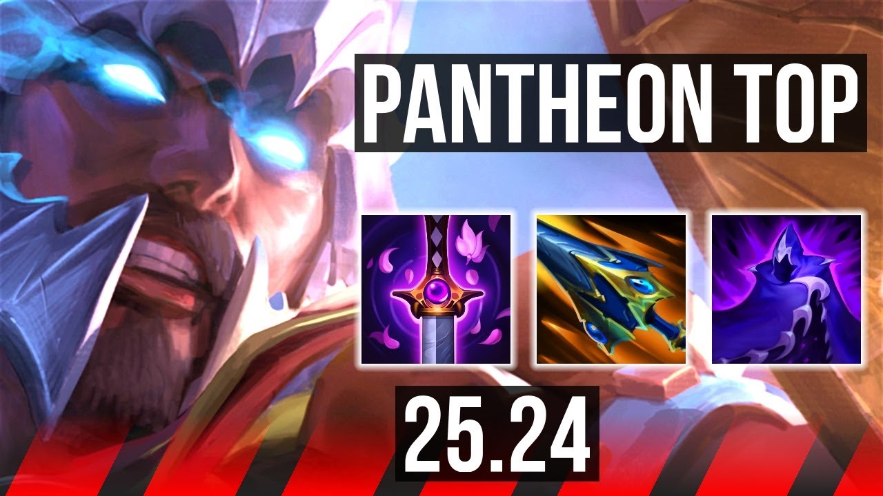 PANTHEON vs TEEMO (TOP) | Good KDA: 13/1/9, 38K damage | EUW Diamond | 25.24