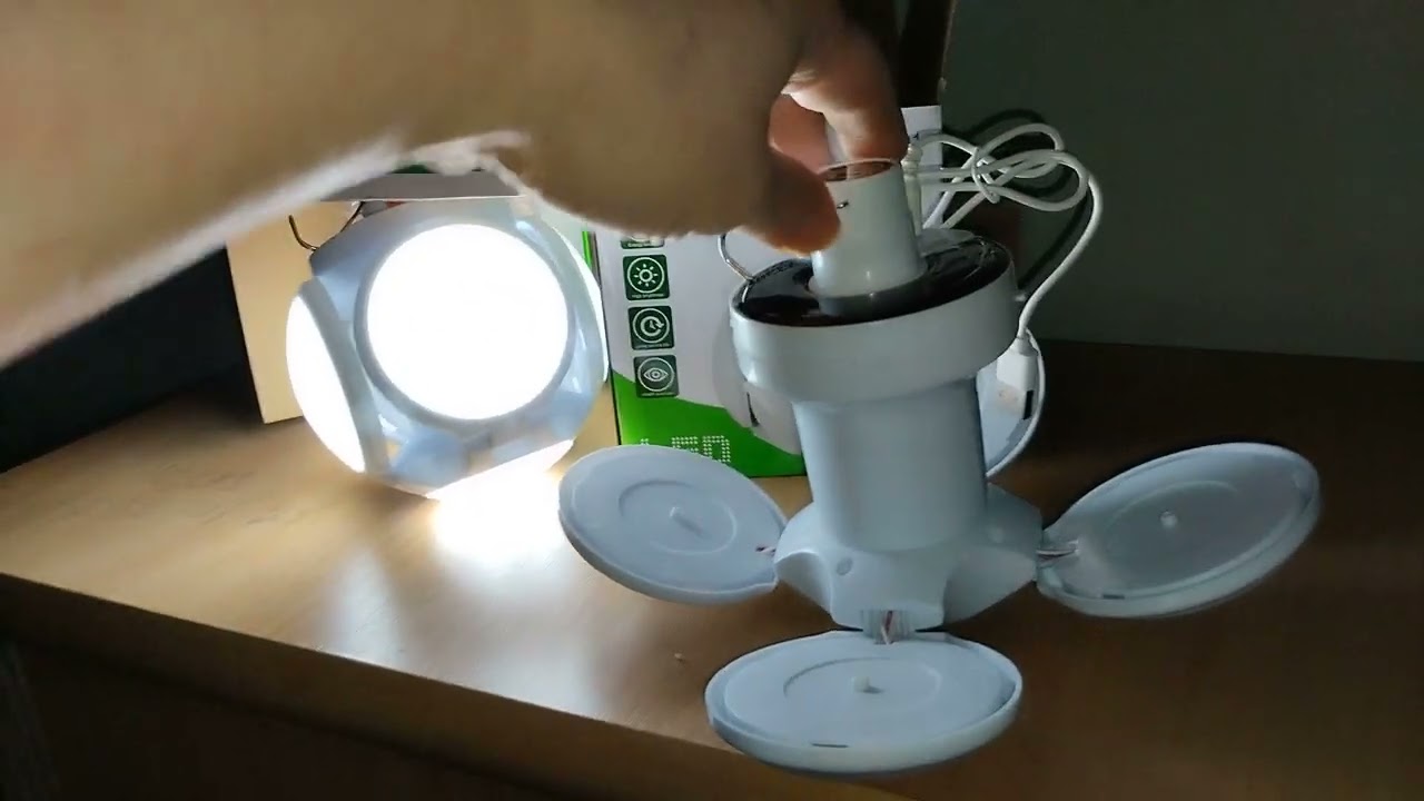 Підвісний ліхтар Solar Emergency Charging Lamp 2029-1, акумуляторна лампа для кемпінгу