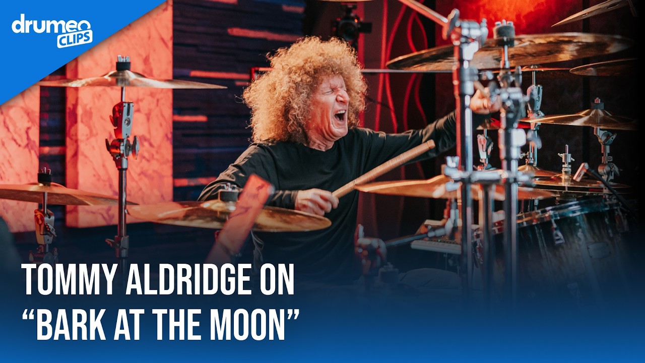 Tommy Aldridge Breaks Down "Bark At The Moon" Drum Fill