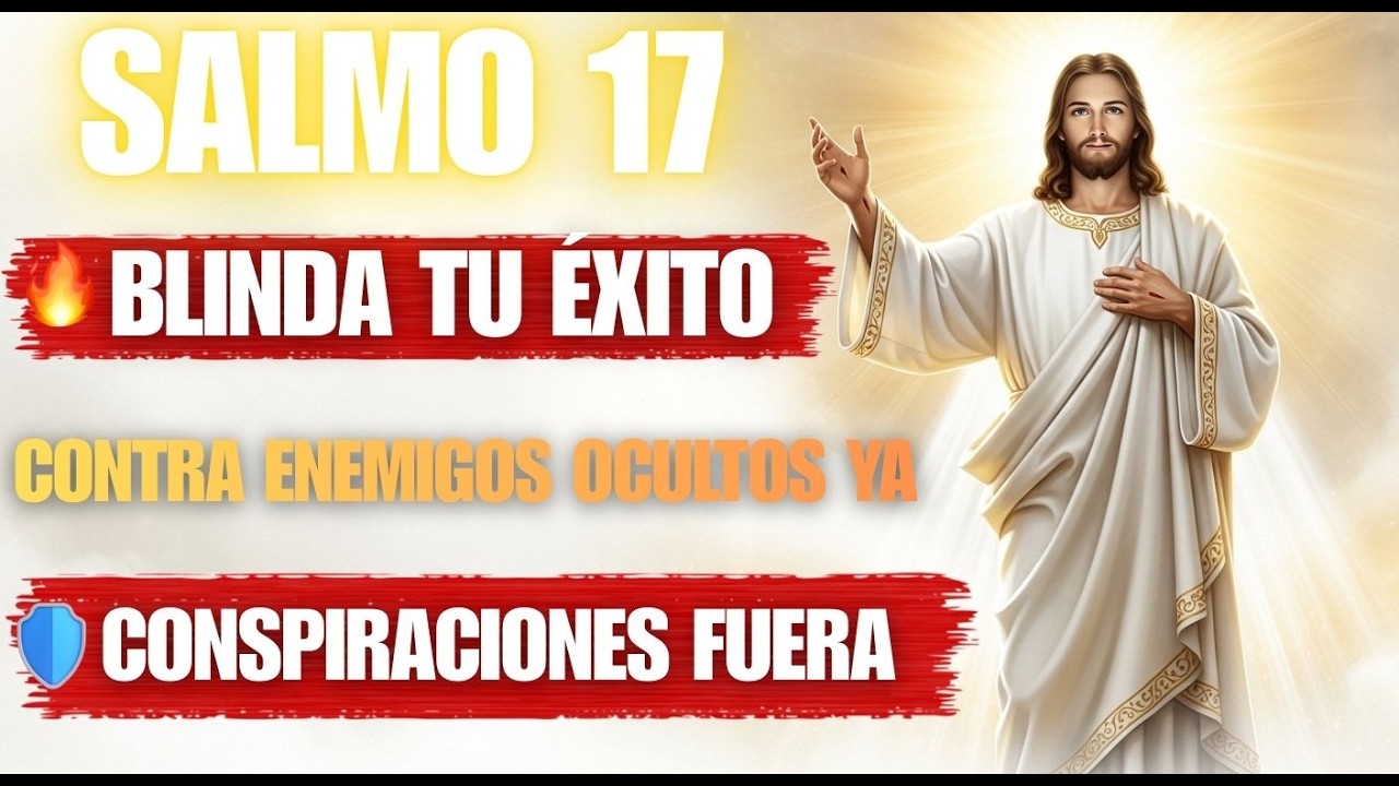 🔥 SANGRE DE CRISTO vs. Traiciones Laborales: ¡BLINDA tu Éxito con SALMO 17 YA!