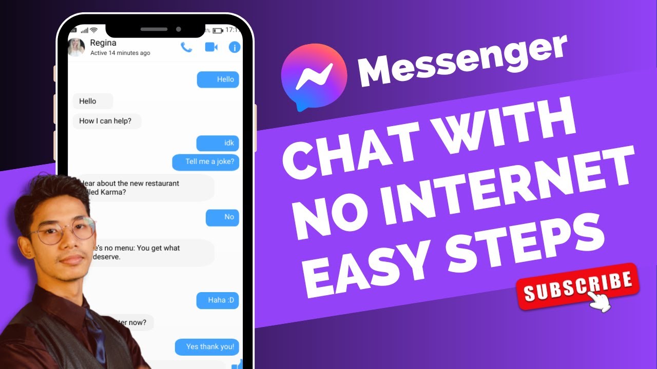 How To Chat In Messenger Without Internet !