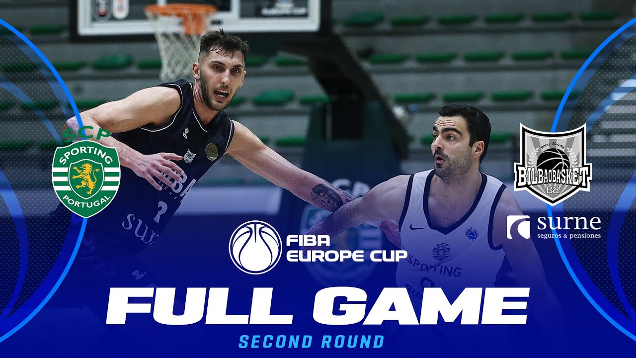LIVE - Sporting CP v Surne Bilbao Basket | FIBA Europe Cup 2025-26 | Second Round