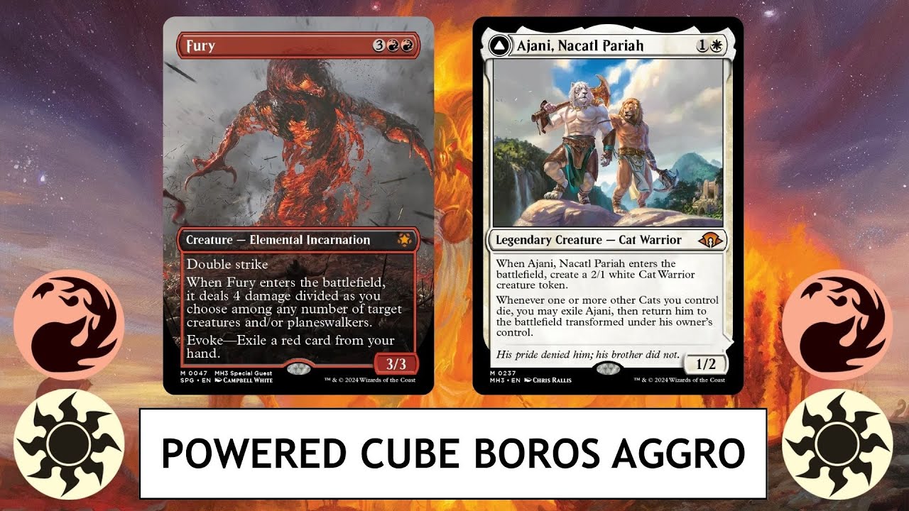 MTG Arena Powered Cube Draft! &mdash; Агрессия Боросов эффективна всегда и везде