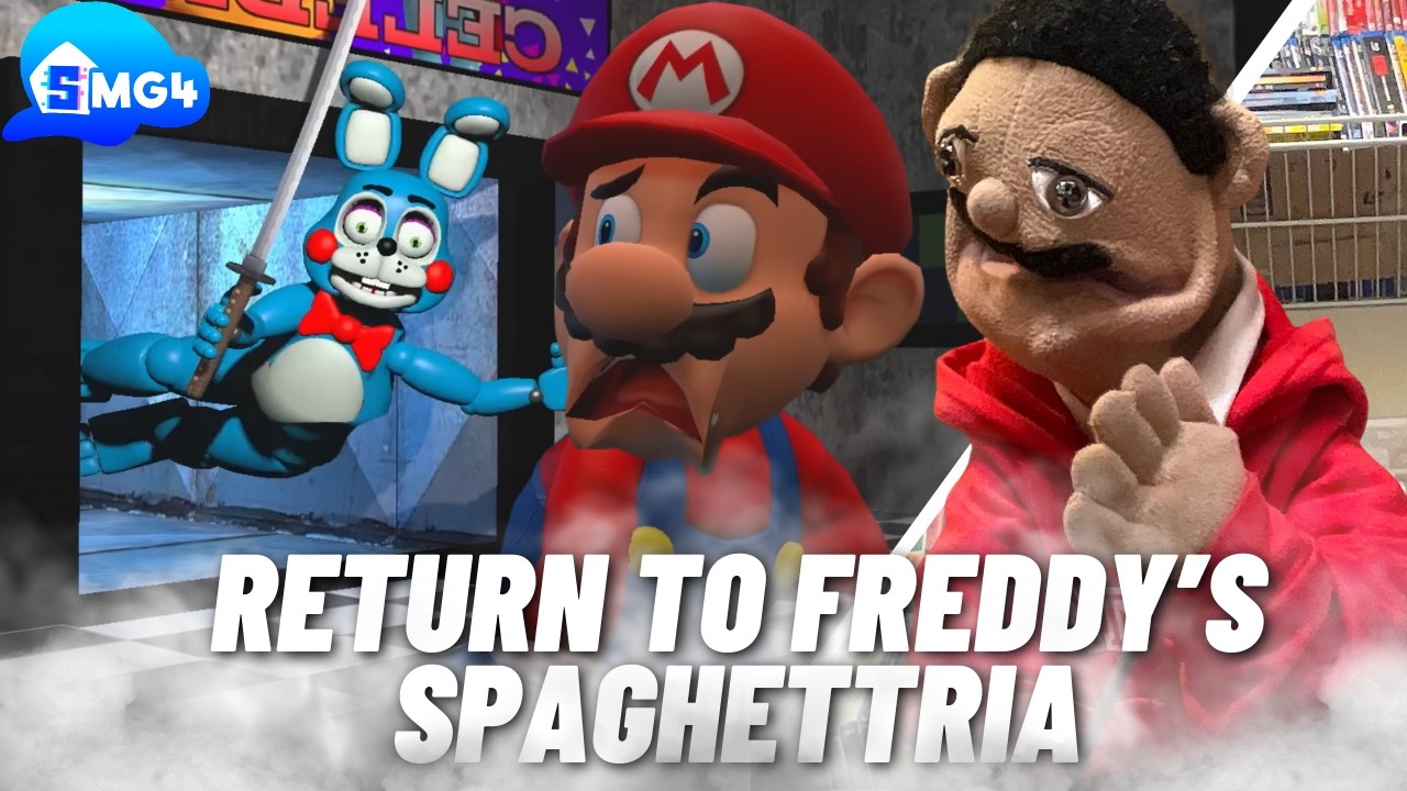 SMG4 FNAF: Remastered64 | Return To Freddy's Spaghetteria Reaction (Puppet Reaction)
